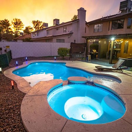 1800 Sqft House W/Heated Pool Spa 13Min From Strip Villa Las Vegas Ngoại thất bức ảnh